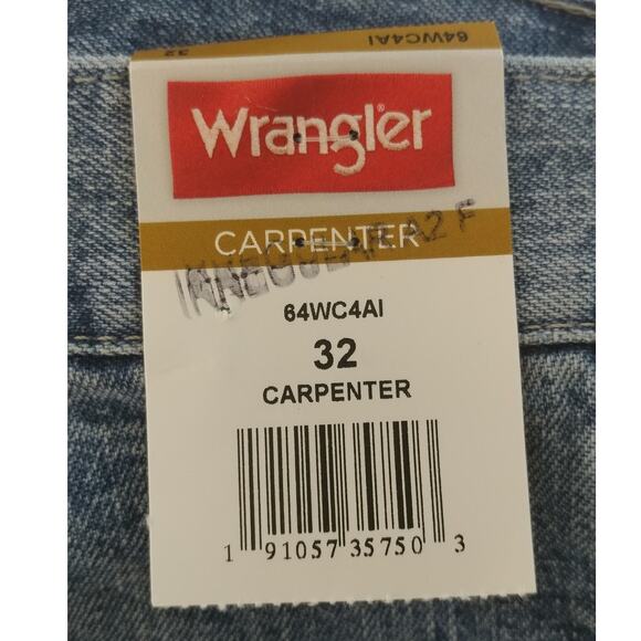 Wrangler Carpenter Jean Shorts Blue Size 32 - Picture 4 of 7